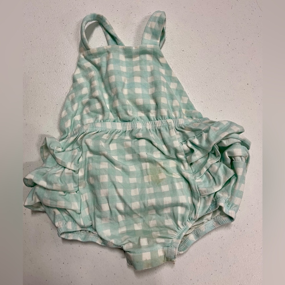 Alice + Ames Checkered Onesie
